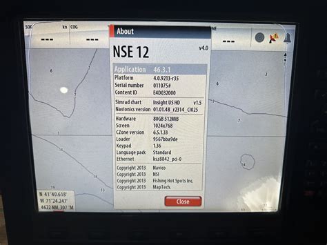 Simrad NSE 8 GPS Chart Plot 的图像结果