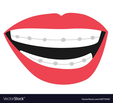 I Got Braces at 60 Years Old, and My Smile’s Never Looked Better Vector Art