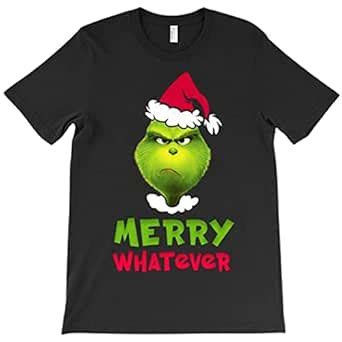 Buy FUNKY CLUB Regular Fit Merry Whatever Grinch Exclusive Graphic ...