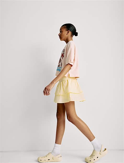 Buy Pure Cotton Skirt (6-16 Yrs) at Marks & Spencer