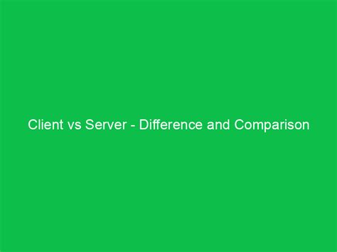 Email Client vs Email Server 的图像结果