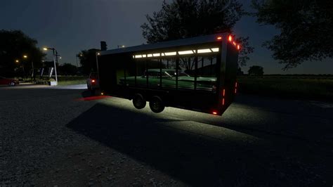 Trailer with windows v1.0 FS22 | Farming Simulator 22 Mods