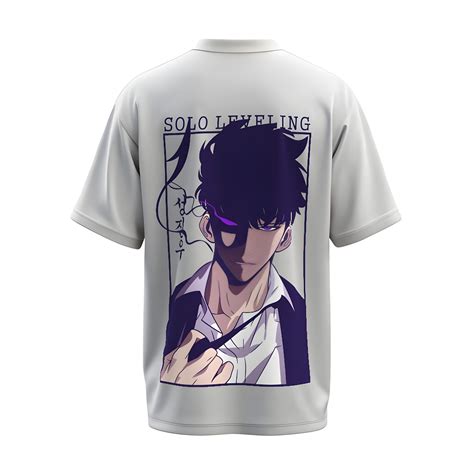Solo Leveling Merch | Sung Jin-Woo | Unisex Oversized T-shirt – Kashiba ...