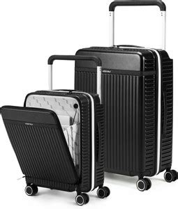 Assembly Small Cabin Trolley (45L) and Large Checkin Suitcase (98L ...