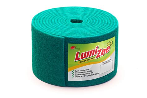 Amazon.com: Green Scrubbing Pad Roll 19ft Economy Size Medium Duty ...