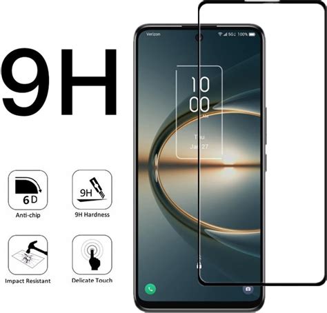 Buy VIESUP for TCL 30 V 5G Black Silk Screen Protector, [2PACK] Full ...
