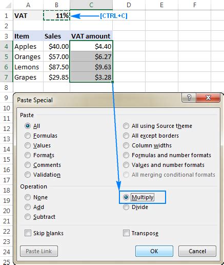 Image result for Multiplication Table in Excel