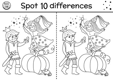 Spot The Difference Printable For Kids