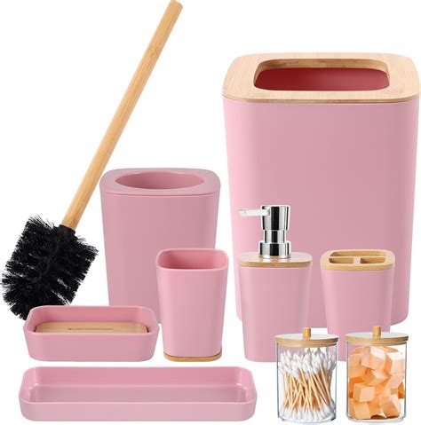 Pink Bathroom.accessories at Nathan Oneill blog