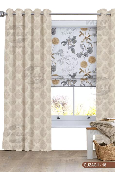 Big Leaf Curtain - Ivory – Decorsbyvalli