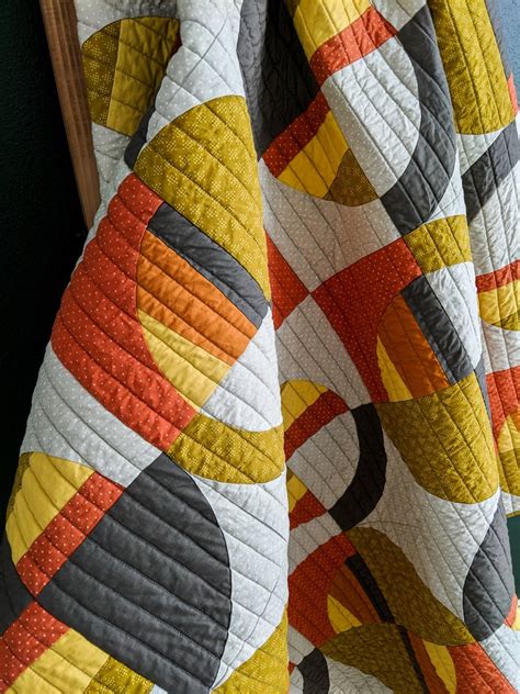 mid century modern quilt fabric