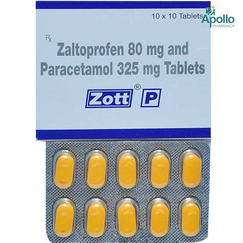 Zott P Tablet 10's Price, Uses, Side Effects, Composition - Apollo Pharmacy