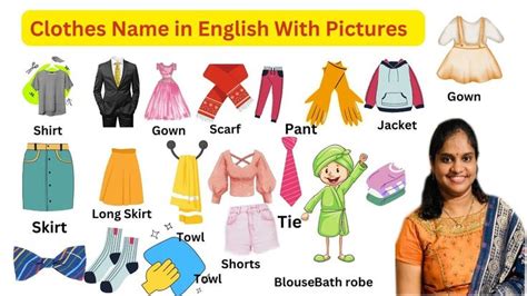 Clothes Names 的图像结果