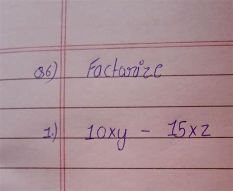 factorize the followinggive answer in full explanation - Brainly.in