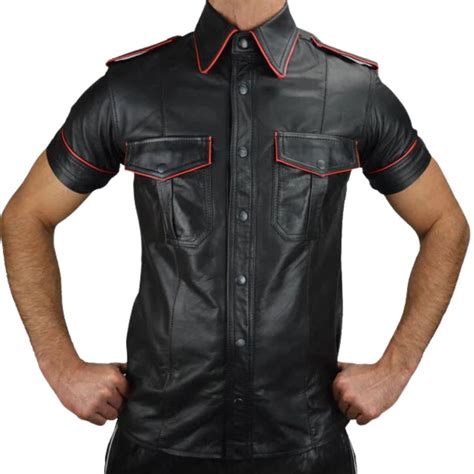 Perfect Leather Shirt For Men Durable And Affordable