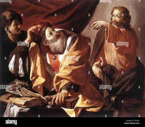The calling of st matthew hi-res stock photography and images - Alamy