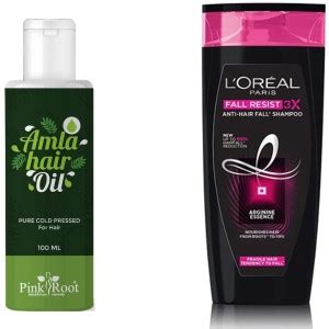 PINKROOT Amla Hair Oil 100ml with L'or--eal Fall Resist 3x anti ...