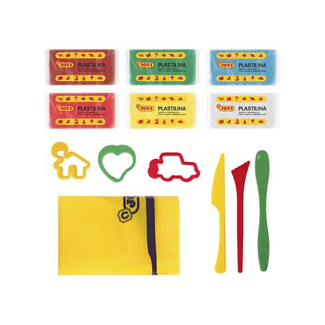 Jovi | Super Bucket Plastilina | Clay Kit (6 Bars + Tools) - SCOOBOO - Jovi