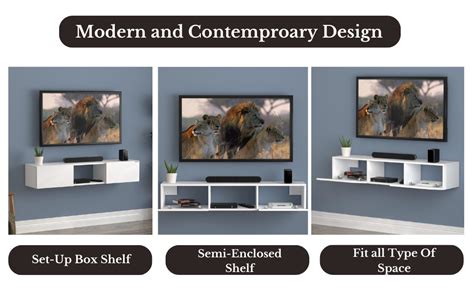 Anikaa Mercy Engineered Wood Wall Mount TV Unit/TV Stand/TV Cabinet/TV ...