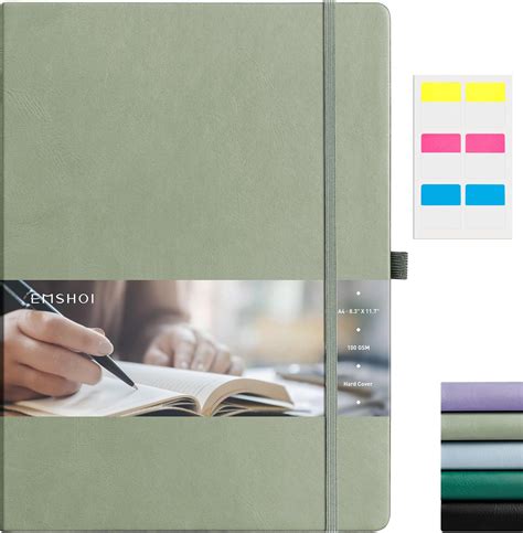 Amazon.com : EMSHOI Graph Paper Notebook 8.5 x 11, 192 Pages Hardcover ...