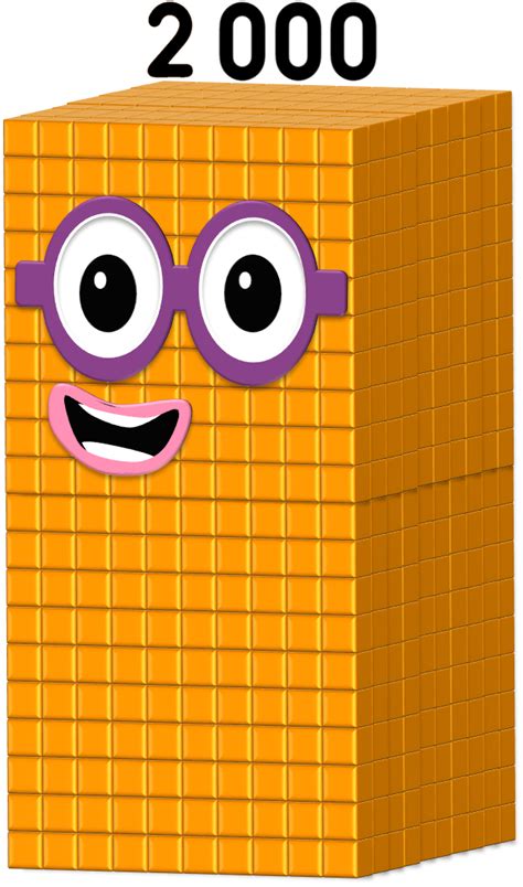 Number Block Two Thousand 的图像结果