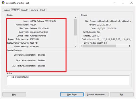 Image result for How to Check Graphics Card Windows 1.0