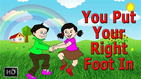 You Put Your Left Foot In, You Put Your Left Foot Out - Nursery Rhymes ...