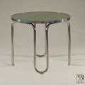 Tubular steel table in the style of the Baunaus-Modernism - ZEITLOS ...