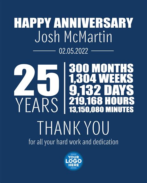 25 Year Work Anniversary 🎉 Happy Work Anniversary To Our April