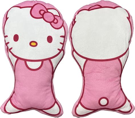 Amazon.com: Hello Kitty Snuggle Pillow | Hello Kitty Home Goods | Hello ...