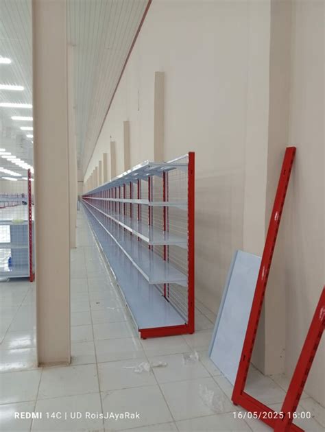 RAK GONDOLA ALFAMART SINGLE, DOUBLE, END MURAH TIPE ZA-16