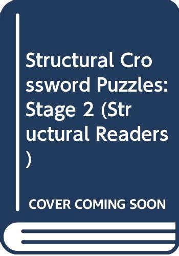 Structural Crossword Puzzles: Stage 2 (Structural Readers) : Jones ...