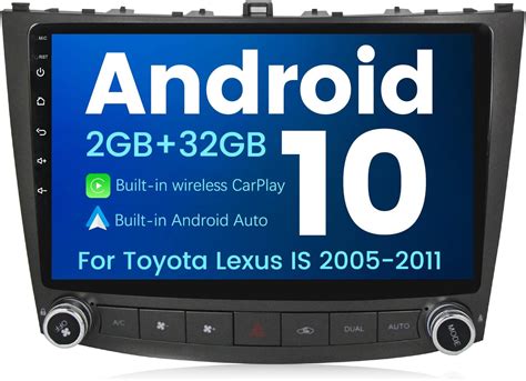 Buy Android 11 System Car Radio Stereo for Lexus IS250 IS200 IS220 ...