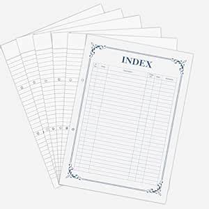 Wonder Hub Ruled Sheets A4 Size Bundle Both Side Ruled With Pre Punched ...