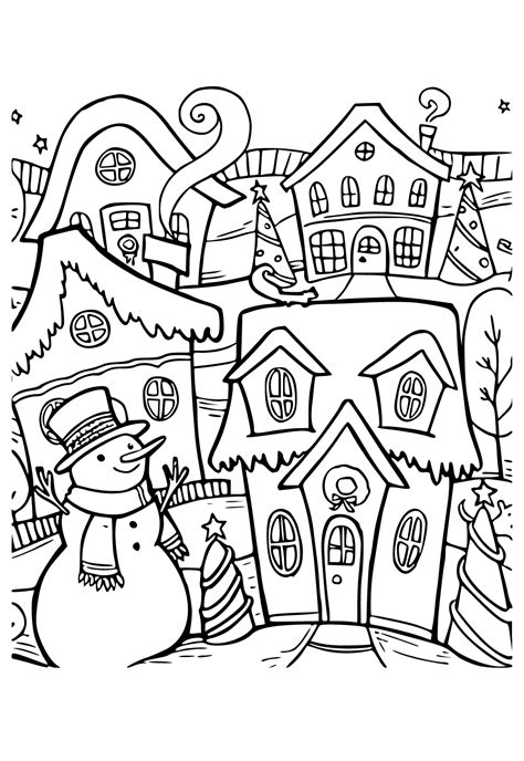 Coloring Pages For Kids Holiday