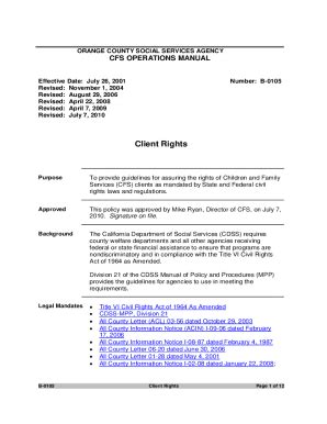 Fillable Online Family, Children and Adult Services Manual - ODJFS ...