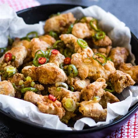 Air Fryer Salt and Pepper Chicken | All Ways Delicious