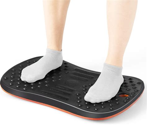 Amazon.com: GYMAX Anti Fatigue Mat, Portable Wobble Balance Board with ...