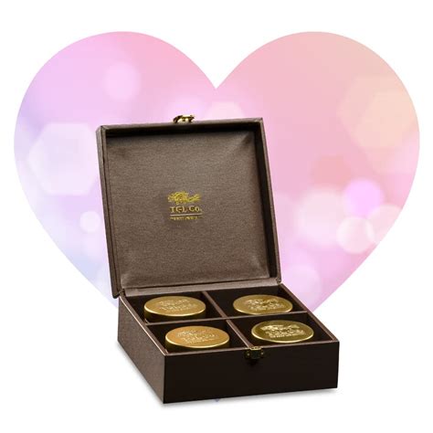 TGL Co. Timeless Passion Brown Tea Gift Set (15 Gm) Pack of 4 | Anti ...