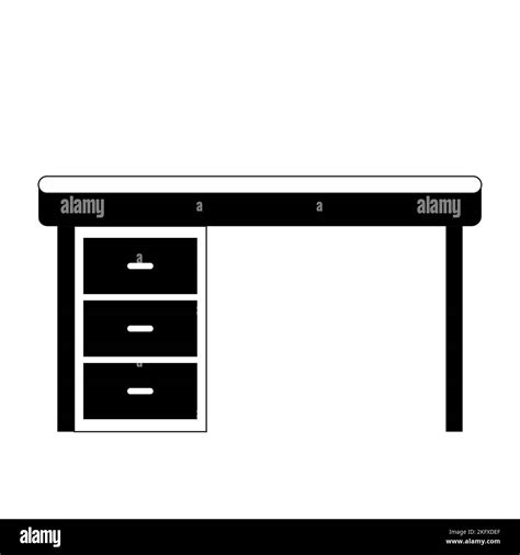 Antique door table Stock Vector Images - Alamy