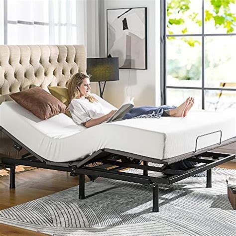 ZINUS Smart Adjust(TM) Adjustable Bed Frame with India | Ubuy