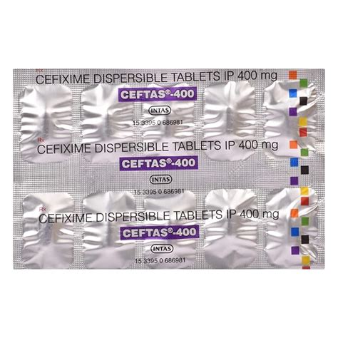 Ceftas 400 - Strip of 10 Tablets : Amazon.in: Fashion