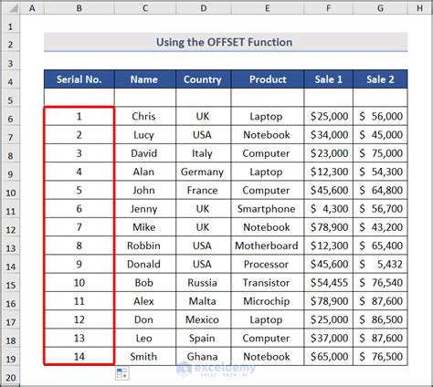 How to Numbering in Excel 的图像结果