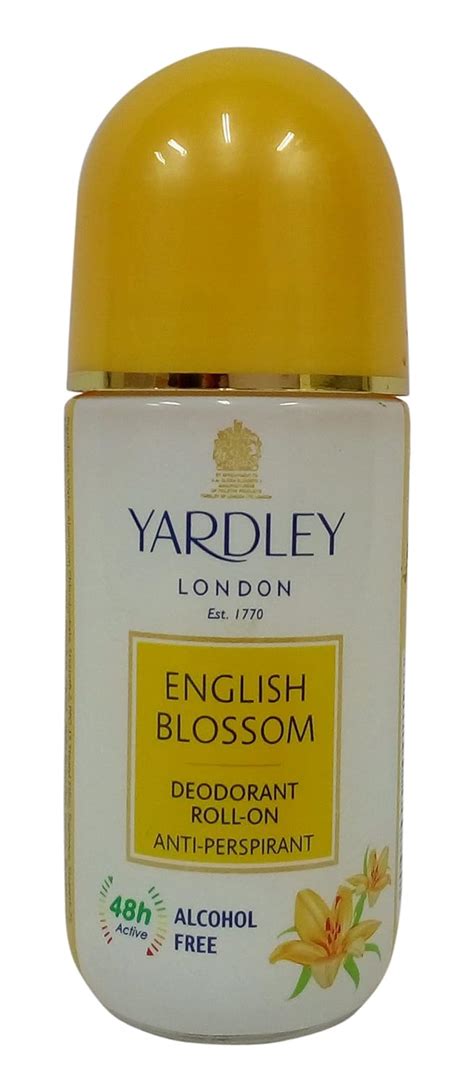Yardley Roll-On Anti-Perspirant Deodorant - English Blossom, 50ml ...