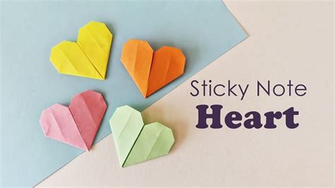 Image result for Sticky-Note Heart