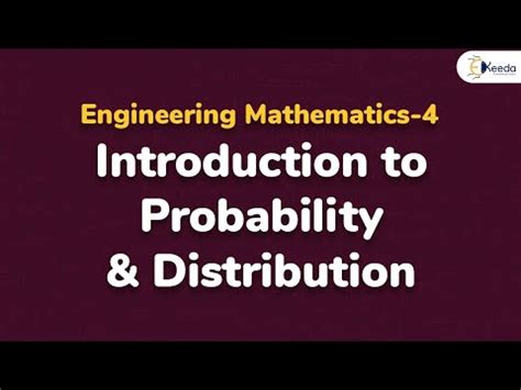 Introduction to Probability and Distribution - Probability Distribution ...