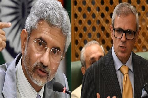PoK पर S Jaishankar के बयान पर Omar Abdullah का पलटवार; पीओके वापस लाना ...