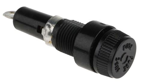 HKP-R Eaton | Eaton 30A Panel Mount Fuse Holder for 6.3 x 32mm Fuse, 1P ...