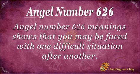 Angel Number 626 Meaning: Guiding Your Steps - SunSigns.Org