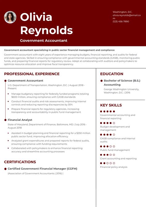 20 Accountant Resume Examples and Templates for 2026 - Resume.org